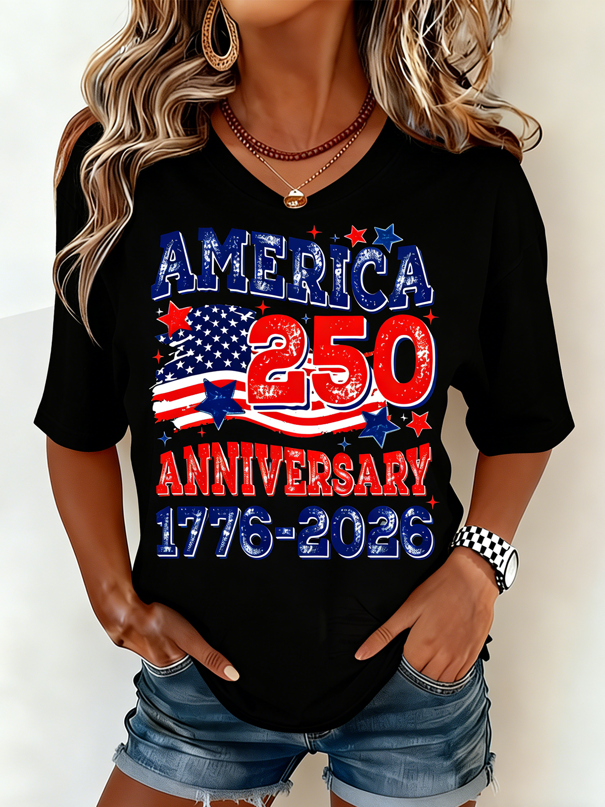 250th anniversary Independence Day Casual T-Shirt