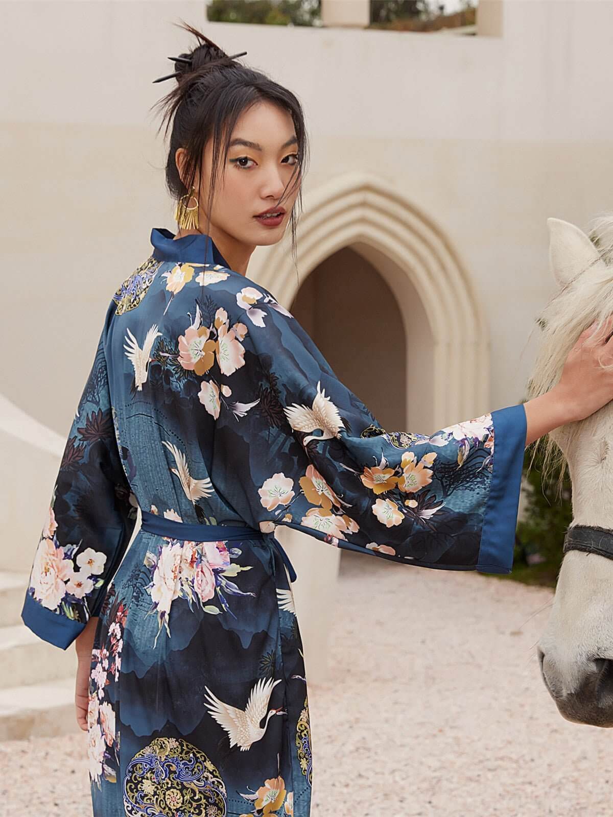 Luxury Silk Robe pajama sets for women Best Gift Guide for her Wedding Gift | Ulivary