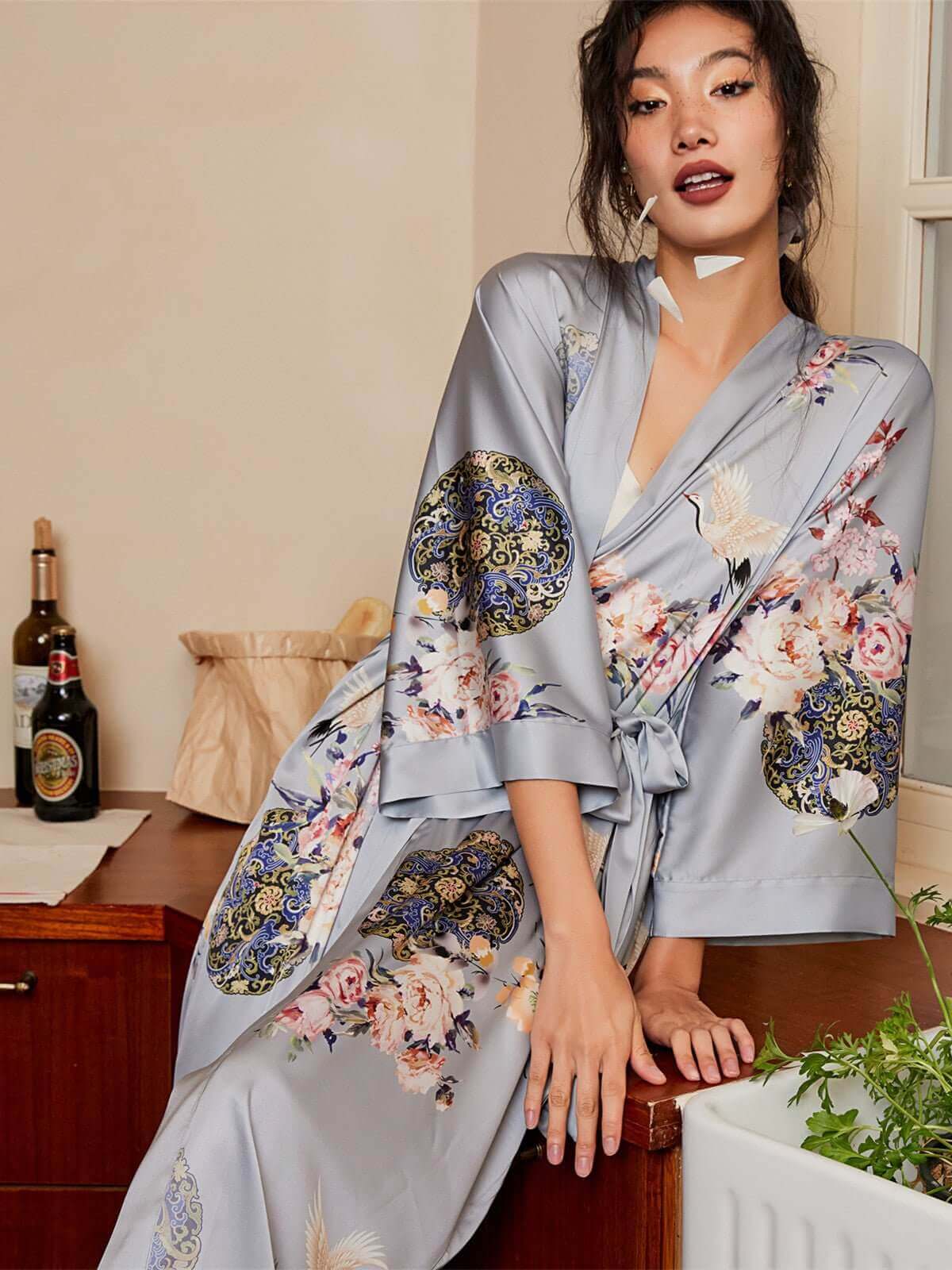 Luxury Silk Robe pajama sets for women Best Gift Guide for her Wedding Gift | Ulivary