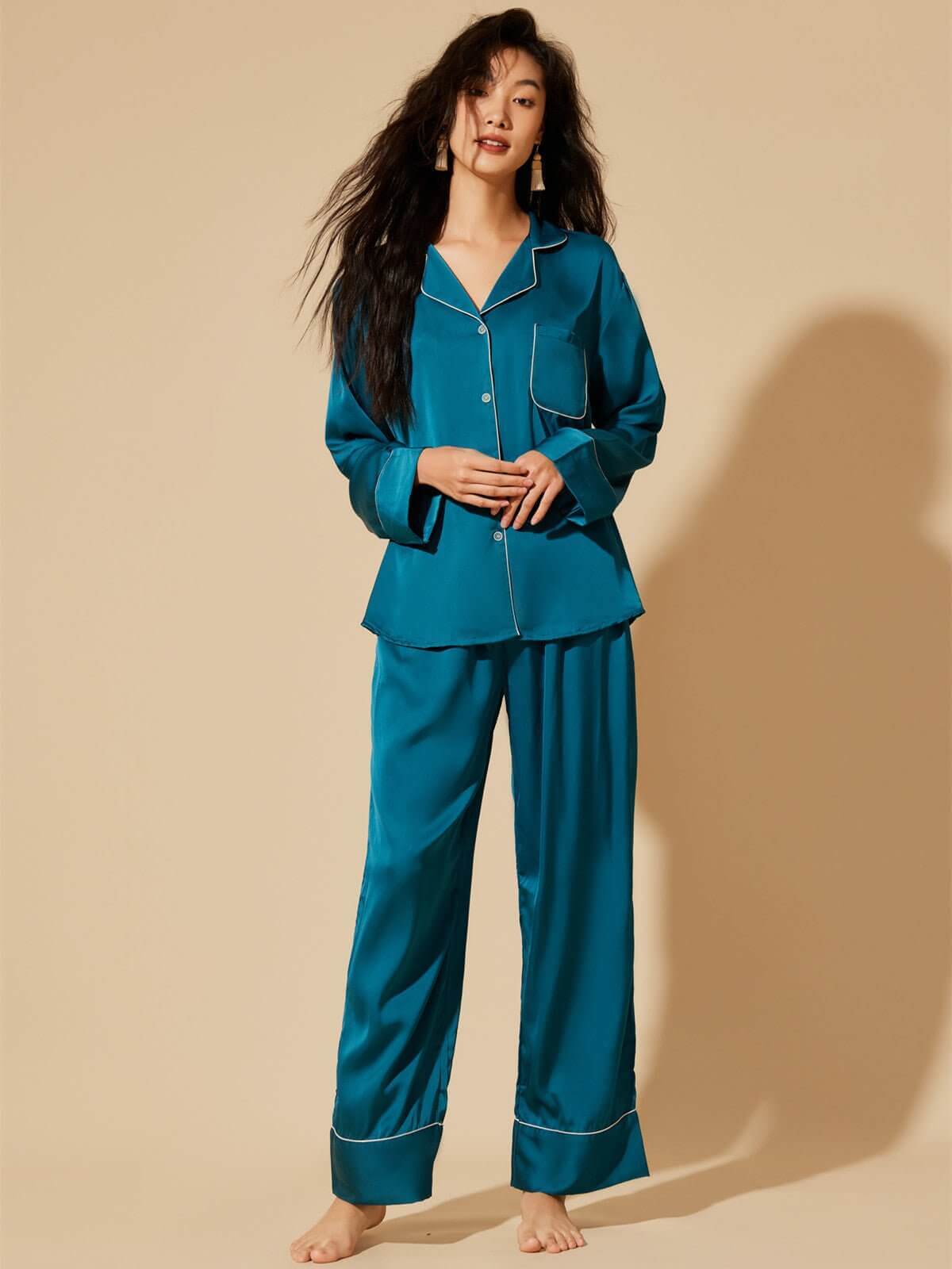 Luxury Silk Robe pajama sets for women Best Gift Guide for her Wedding Gift | Ulivary