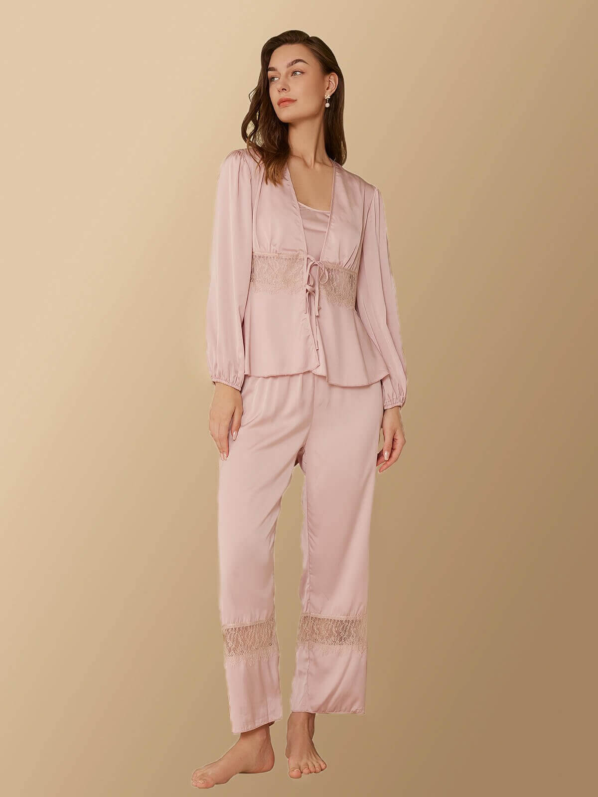 Luxury Silk Robe pajama sets for women Best Gift Guide for her Wedding Gift | Ulivary